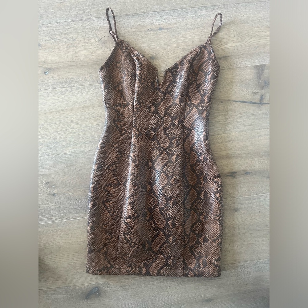 Astr The Label Come Slither Cocoa Python Snakeski… - image 5